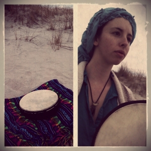 Drumming at the Beach